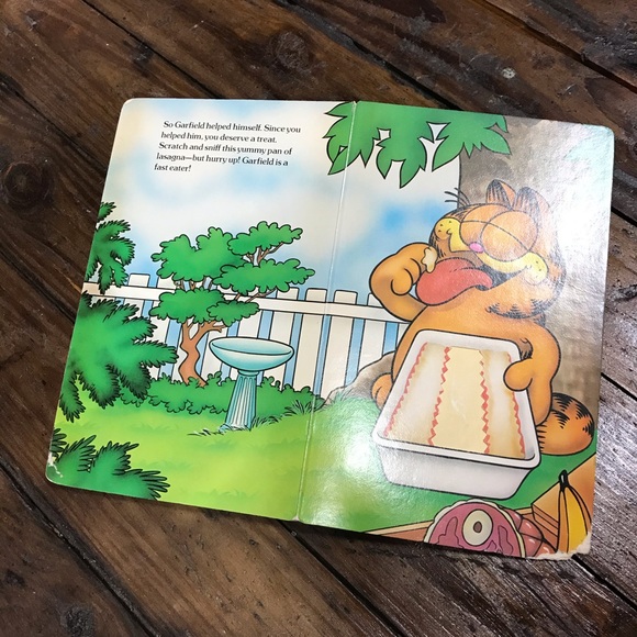 1986 GARFIELD Touch & Go Seek Scratch N Sniff RARE - Picture 6 of 6